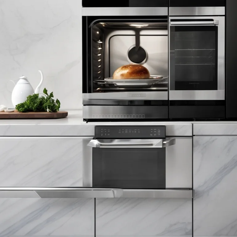 Vernetzter Ofen in moderner Küche